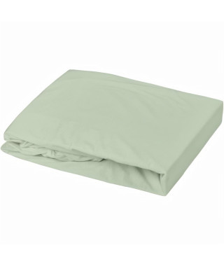 Domiva Drap housse - 70 x 140 cm - Jersey - Vert de gris