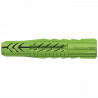 FISCHER - Cheville tous matériaux UX Green 12x70 - fabriquée a base de matieres premieres renouvelables - Boîte de 18