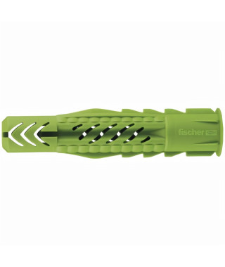 FISCHER - Cheville tous matériaux UX Green 8x50 avec collerette - fabriquée a base de matieres premieres renouvelables - Boît…