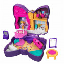 Polly Pocket - Coffret Scene Pailletee - Poupée Mini-Univers