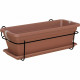 ARTEVASI - Kit balcon Jardiniere venezia 50cm terre cuite 50 x 19,5 x h16,3 cm - 1,14l