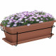 ARTEVASI - Kit balcon Jardiniere venezia 50cm terre cuite 50 x 19,5 x h16,3 cm - 1,14l