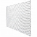 CATRAL - Treillis pvc 18mm - 0,6x1,2m - blanc