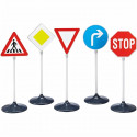 Panneaux de signalisation routiere 6 pieces