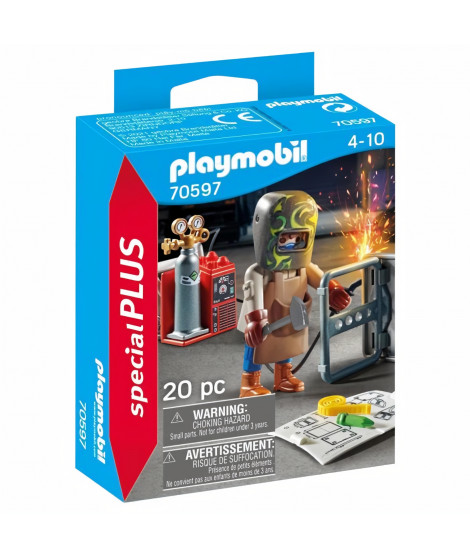 PLAYMOBIL - 70597 - Soudeur