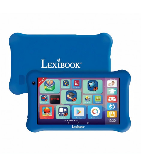 LEXIBOOK - LexiTab  Master 7 - Contenu éducatif, interface personnalisée et housse de protection (version FR)