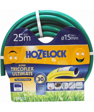 HOZELOCK - Tuyau d'arrosage - super tricoflex vert 15 - 25m