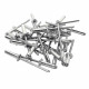 RAPID - Rivets - 4.8 x 16mm Alu ALU - Boite de 300