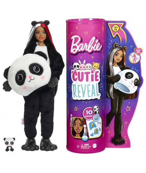 Barbie - Barbie Cutie Reveal Panda - Poupée