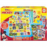 Set 8 en 1 Mickey & Friends - Jeu de société - EDUCA