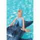 BESTWAY Bouée gonflable chevauchable Whaletastic Wonders, 190 x 132 cm, 2 places, 90 kg max, 3 ans et +