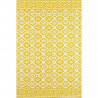 Tapis Tropique réversible - Scoobi 112 - Jaune - 100% polypropylene - 120 x 180 cm - Extérieur - NAZAR