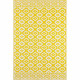 Tapis Tropique réversible - Scoobi 112 - Jaune - 100% polypropylene - 120 x 180 cm - Extérieur - NAZAR