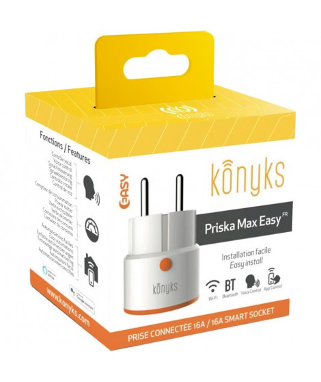 KONYKS - Prise intelligente - sans fil - PRISKA MAX Easy FR