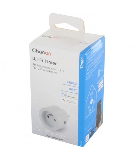 CHACON - Prise WiFi mini On/Off CHACON -10A - FR