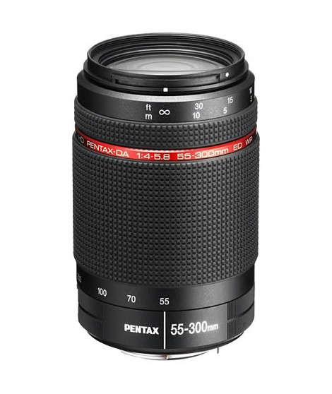 PENTAX Objectif SMC DA 55-300mm f/4-5.8 ED WR - pour Reflex