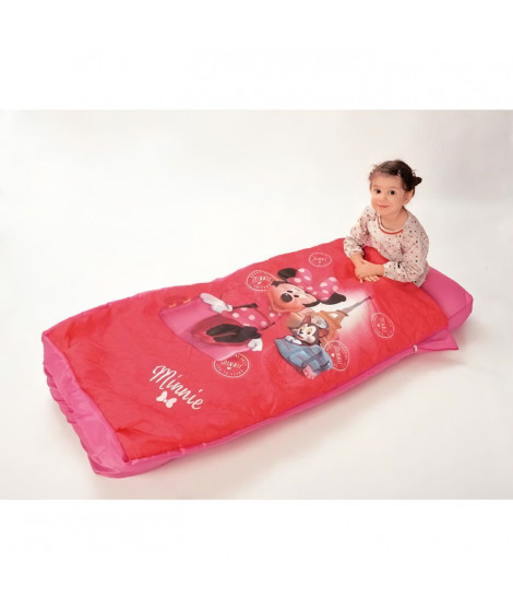 Fun House Disney Minnie lit avec matelas gonflable et duvet pour enfant