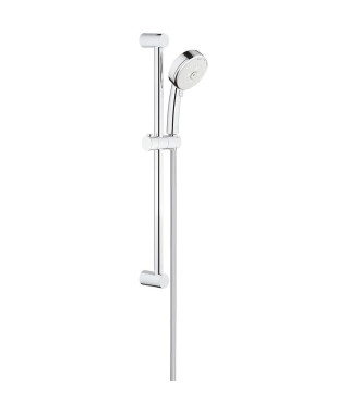 GROHE Ensemble de douche 3 jets Tempesta Cosmopolitan 100 27579002 - Barre de douche 60 cm -Limiteur de débit -Anti-calcaire …