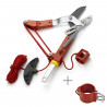 OUTILS WOLF Echenilloir, coupe enclume 38 mm diam. de coupe + guide corde ORM2 Multistar