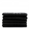 TODAY Lot de 5 Draps de bain Réglisse - 70 x 130 cm - 100% coton TODAY