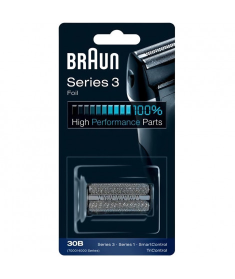 Braun Series 3 Grille de Rechange Pour Rasoir Électrique, SmartControl, 30B