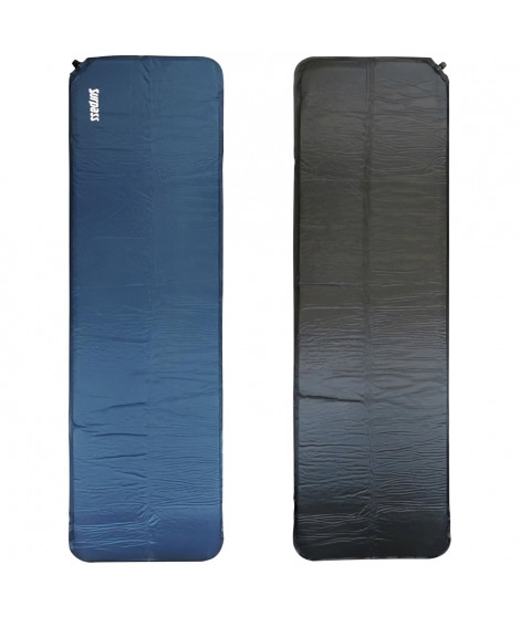 Matelas autogonflant de camping bleu SURPASS - Largeur 51 cm - 1 personne