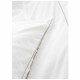 TODAY Parure de lit 240X260 2 personnes Percale uni blanc PREMIUM TODAY