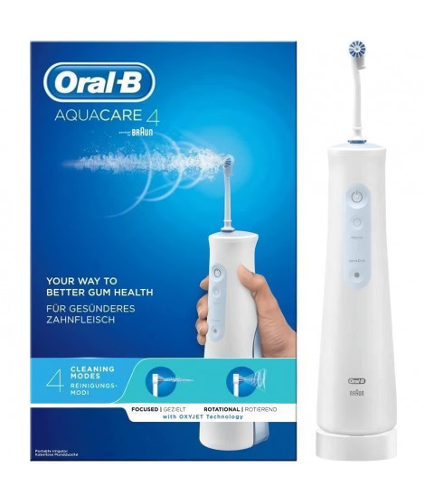 Oral-B Fil Dentaire a l'Eau Aquacare avec Technologie Oxyjet