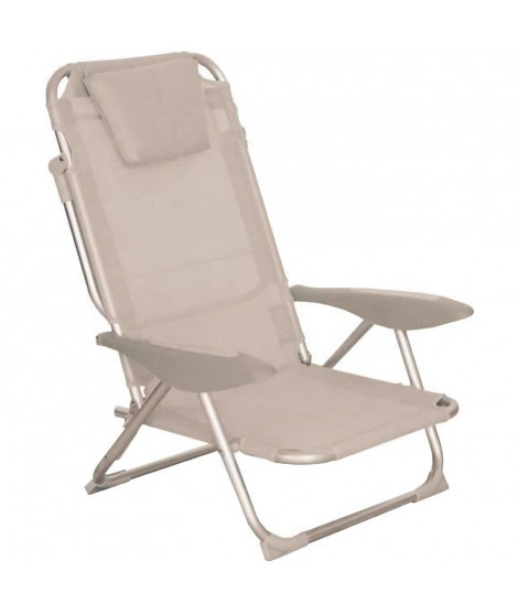 FAUTEUIL CLIC CLAC DES PLAGES GRIS