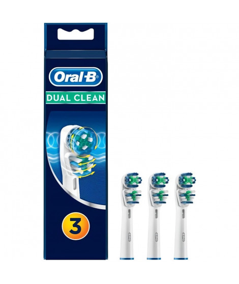 Oral-B Brossette de Rechange Dual Clean 3 unités