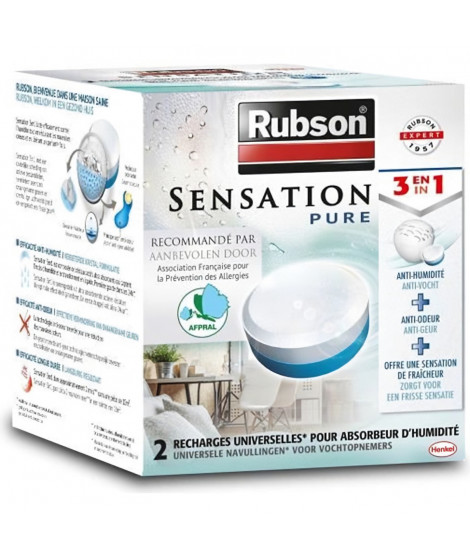 RUBSON Sensation 2 power tabs 3en1 bien-etre *6