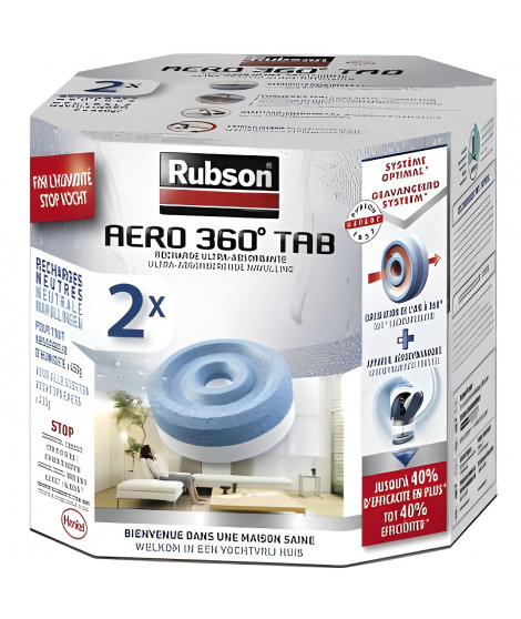 2 recharges aero 360 x 12 - RUBSON