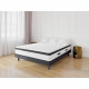 KIOTA  Ensemble Matelas + Sommier - 140x190cm - Mousse et mémoire de forme  -29 cm - FOAMY