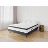 KIOTA  Ensemble Matelas + Sommier - 140x190cm - Mousse et mémoire de forme  -29 cm - FOAMY