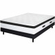 KIOTA  Ensemble Matelas + Sommier - 140x190cm - Mousse et mémoire de forme  -29 cm - FOAMY