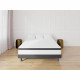 KIOTA  Ensemble Matelas + Sommier - 140x190cm - Mousse et mémoire de forme  -29 cm - FOAMY