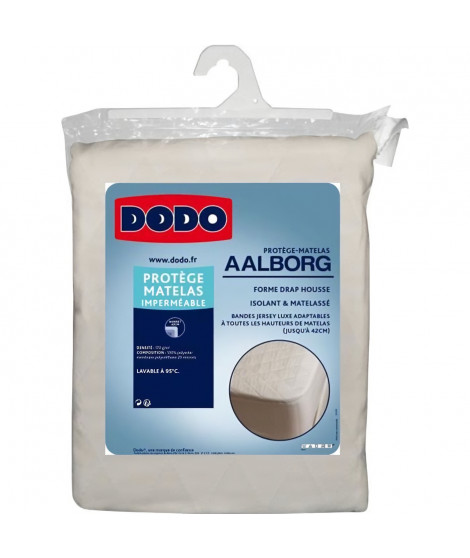 DODO Protege matelas Aalborg - Matelassé et imperméable - 140x190 cm