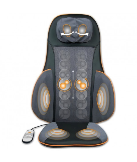 MEDISANA MC825 fauteuil de massage Shiatsu pour le dos et la nuque, coussin de massage avec acupressure, massage de la nuque