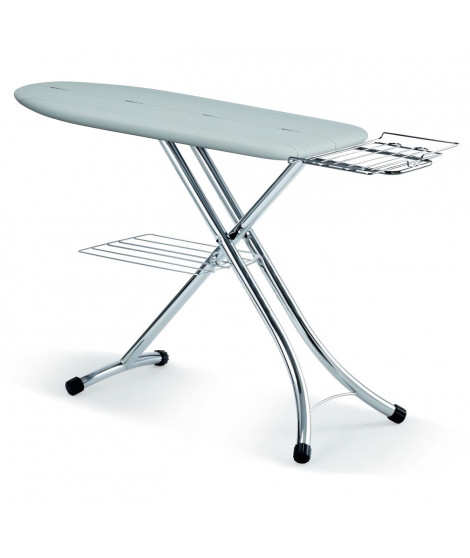 LAURASTAR PRESTIGEBOARD - Table a repasser robuste et stable - Plateau ergonomique - Grand repose-linge - Repose-fer