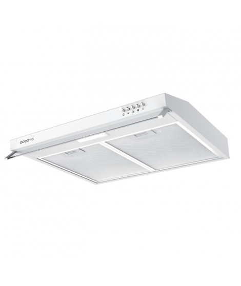 Hotte visiere OCEANIC OCEAHC202SW 60 cm - Blanc