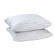 BLANREVE Lot de 2 oreillers Plumes - 60x60 cm