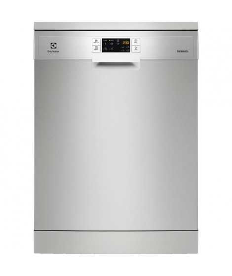 Lave-vaisselle pose libre ELECTROLUX ESF9515LOX - 14 couverts - Moteur induction - L60cm - 49 dB - Inox