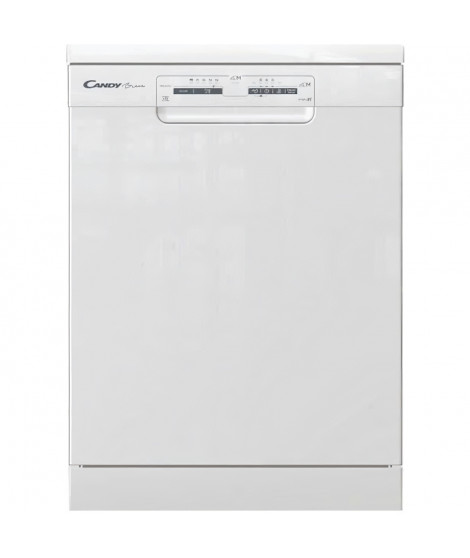 Lave-vaisselle pose libre CANDY CLVS 1L540PW-47E - Induction - 15 couverts - L60cm - 45 dB - Connecté - Blanc