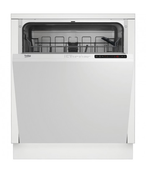 Lave-vaisselle encastrable BEKO LVI70F - 13 couverts - Moteur standard - L60cm - 48 dB - Blanc