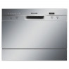 Lave-vaisselle compact pose libre BRANDT DFC6519S - Induction - 6 couverts - L55cm - 49dB - Inox