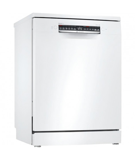 Lave-vaisselle pose libre BOSCH SMS4HTW47E Série X - 12 couverts - Induction - L60cm - 44 dB - Blanc