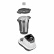 Robot Cuiseur Multifonctions - PURELECT TK3 - Blanc - Moteur 400W, Cuisson 800W - 6 vitesses - Bol 1,75L