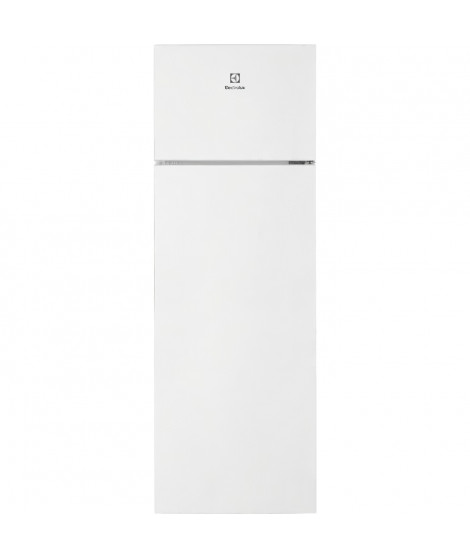 ELECTROLUX LTB1AF28W0 - Réfrigérateur congélateur haut - 281L (240+41) - Froid statique - L55,1cm x H 161cm - Blanc