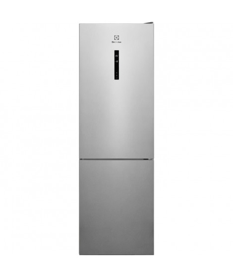ELECTROLUX LNT7ME32X2 - Réfrigérateur congélateur bas - 302L (208+94) - No Frost - L60x H186cm - Inox
