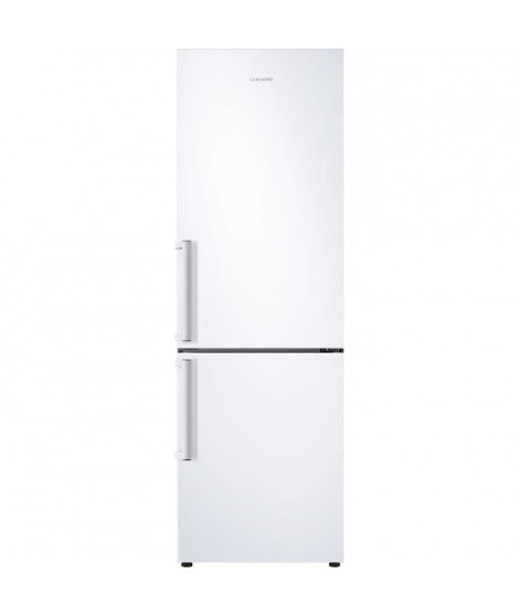 SAMSUNG RL34T620DWW - Réfrigérateur combiné - 340L (228L + 112L) - Froid Ventilé - L59,5cm x H185.3cm - Blanc - Pose Lib
